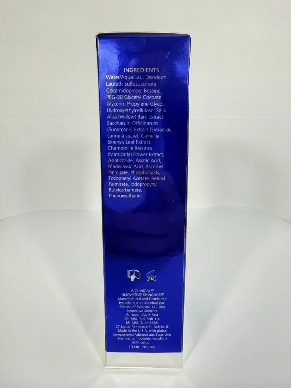 iS Clinical Cleansing Complex 6 oz Full Size NIB Facial Cleanser Authentic